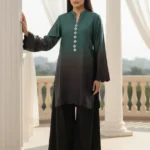 Ombré Silk Tunic & Palazzo