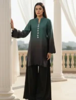 Ombré Silk Tunic & Palazzo