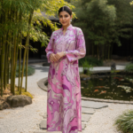 Kyoto Abstract Kaftan