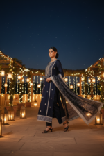 Midnight Noor – Embellished 3 Piece Ensemble - Image 3