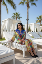 Saavi B - Azure Aquamarine - 2 Piece - Image 2