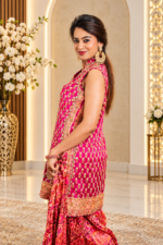 Rani Gulab – Silk Sharara Set - Image 4