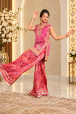 Rani Gulab – Silk Sharara Set - Image 2