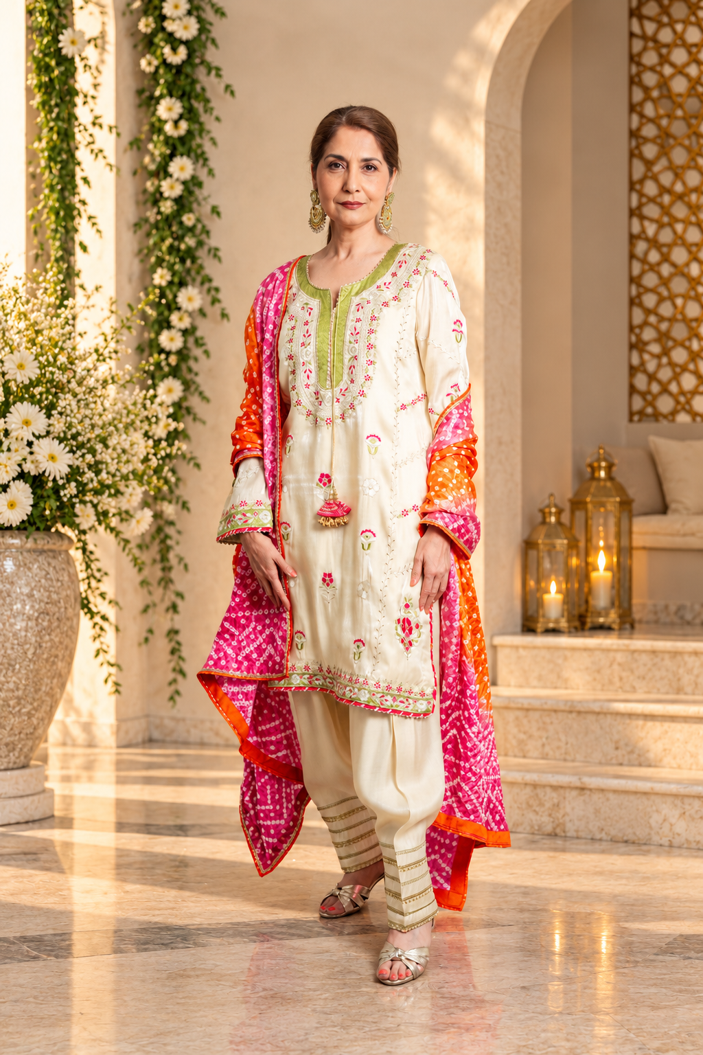 66a23c5a-e943-4d8b-90d7-e4a161b227d9 Gulnaar Chunri - Image 1